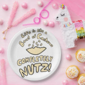 Bowl van Cashews Papieren Bordje (Feest)