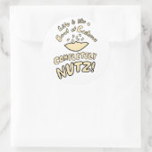 Bowl van Cashews Ronde Sticker (Tas)