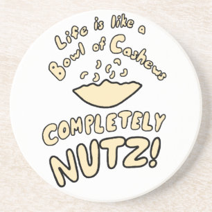 Bowl van Cashews Zandsteen Onderzetter