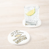 Bowl van Cashews Zandsteen Onderzetter (Zijkant)