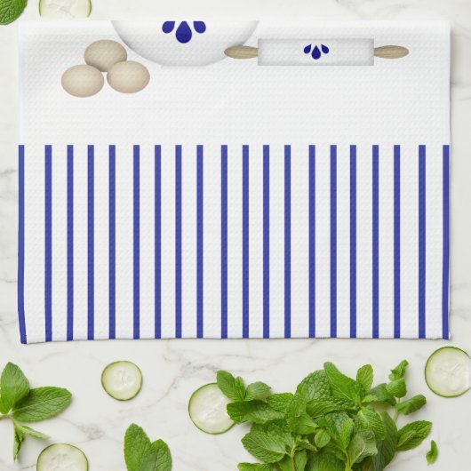 Bowl van Cherries Kitchen Towel Theedoek (Gevouwen)