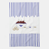 Bowl van Cherries Kitchen Towel Theedoek (Verticaal)