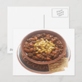 Bowl van Chili Briefkaart (Voorkant / Achterkant)