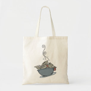 Bowl van Clams Tote Bag