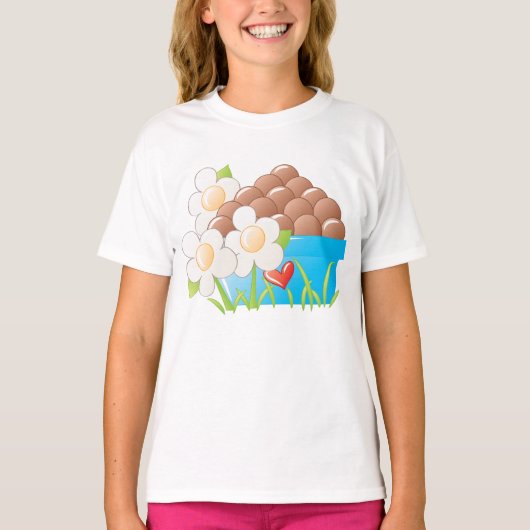 Bowl van de eieren t-shirt (Voorkant)