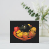 Bowl van fruit briefkaart (Staand voorkant)