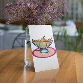 Bowl van fruit kaart