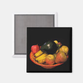 Bowl van fruit magneet (Voorkant / Achterkant)