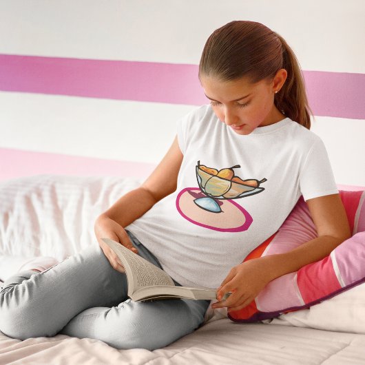 Bowl van fruit t-shirt