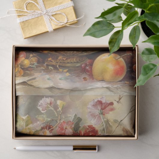 Bowl van fruit tissuepapier (Geschenk)