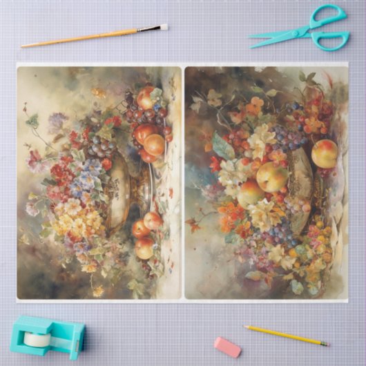 Bowl van fruit tissuepapier (Craft)