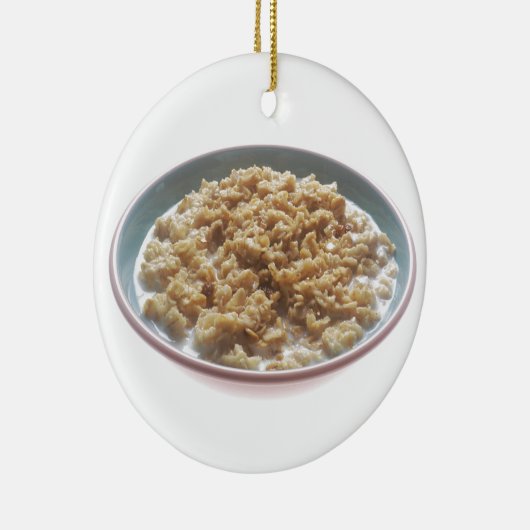 Bowl van havermout keramisch ornament (Rechts)