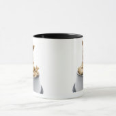 Bowl van hondenbehandelingen van Yorkshire Terrier Mok (Midden)