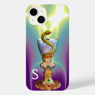 BOWL VAN HYGEIA Medicine, Pharmacy Monogram Blauwg Case-Mate iPhone 14 Hoesje