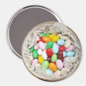 Bowl van Jelly Beans Magnet (Voorkant / Achterkant)