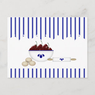 Bowl van kersen Kaart ontvangen