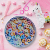 Bowl van kleurrijk Bord voor afneembaar graan (Feest)