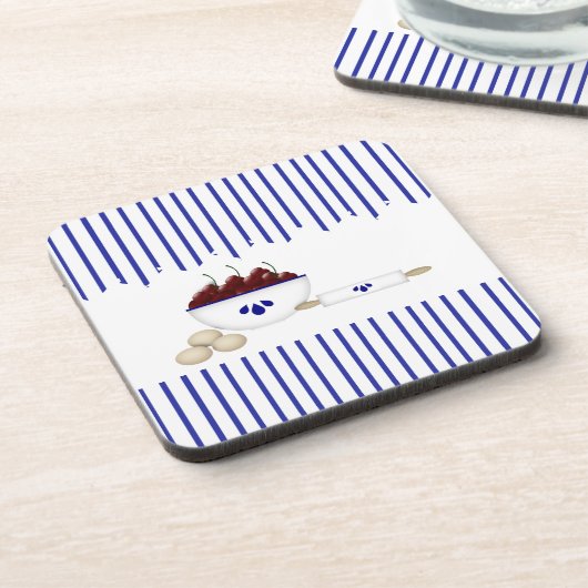 Bowl van Onderzetters van kersen (Linkerzijde)