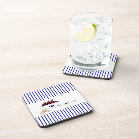 Bowl van Onderzetters van kersen (Rechterzijde)