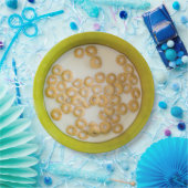 Bowl van ontbijtgranen wegwerpbaar papier Borden Papieren Bordje (Feest)