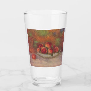 Bowl van Perziken (van Pierre-Auguste Renoir) Glas
