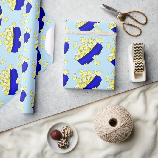 Bowl van Popcorn Cadeaupapier (Crafts)