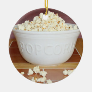 Bowl van Popcorn Keramisch Ornament