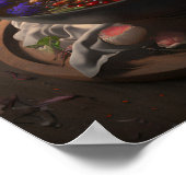 Bowl van Ramen Noodles still Life Art Poster (Hoek)