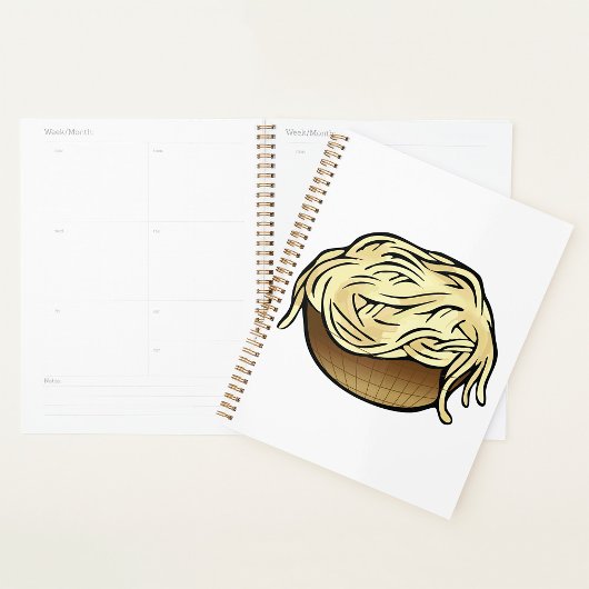 Bowl van Spaghetti Pasta Noodle Food Planner