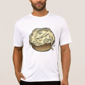 Bowl van Spaghetti Pasta Noodle Food T-shirt (Voorkant)