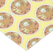 Bowl van Tortilla Soup Tex Mex Food Chips Avocado Tafelkleed (Gekanteld)