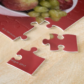 Bowl van verse vruchten legpuzzel (Zijkant)