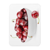 Bowl van zoete kersen magneet (Verticaal)
