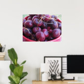 Bowl vol Poster Cherries (Thuiskantoor)