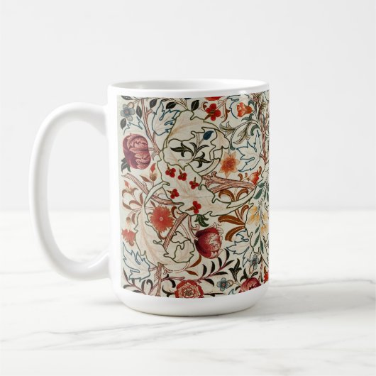 Bowl William Morris bloemenkunst ontwerp Koffiemok (Links)