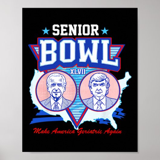 Bowl XLVII Trump blijft veroordeelde misdadiger 20 Poster (Voorkant)