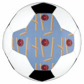 Bowled bij Cricket, Voetbal (Voorkant)