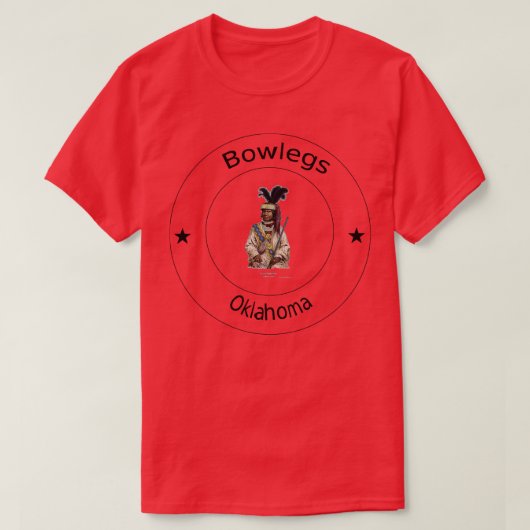 Bowlegs Oklahoma 1 T-shirt (Design voorkant)