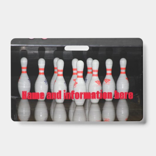 Bowlen Badge (Voorzijde)