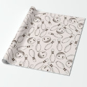 Bowlen cadeaupapier (Uitgerold)