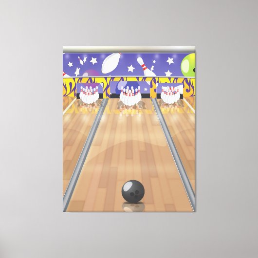 Bowlen Canvas Afdruk (Voorkant)