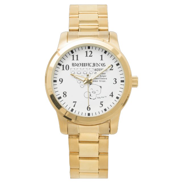 Bowlen Horloge (Voorkant)