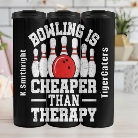 Bowlen is goedkoper dan therapie thermosbeker