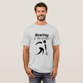 Bowlen is mijn spel! t-shirt (Voorkant volledig)
