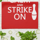 Bowlen - Kalm houden en aansteken Theedoek (Gevouwen)