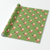 Bowlen Kerstcadeau Cadeaupapier (Uitgerold)