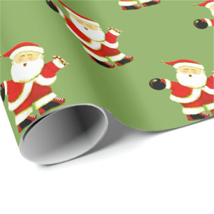Bowlen Kerstcadeau Cadeaupapier
