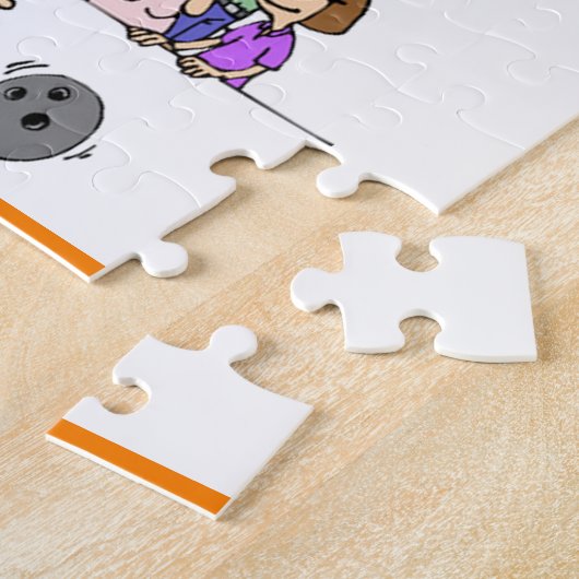 bowlen legpuzzel (Zijkant)