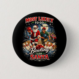 Bowlen met Sinterklaas Ronde Button 5,7 Cm