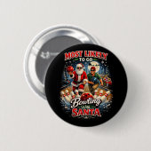 Bowlen met Sinterklaas Ronde Button 5,7 Cm (Voorkant /achterkant)